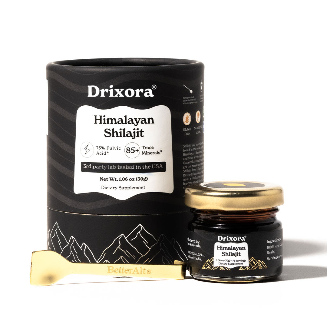 DRIXORA® Pure Himalayan Shilajit Resin