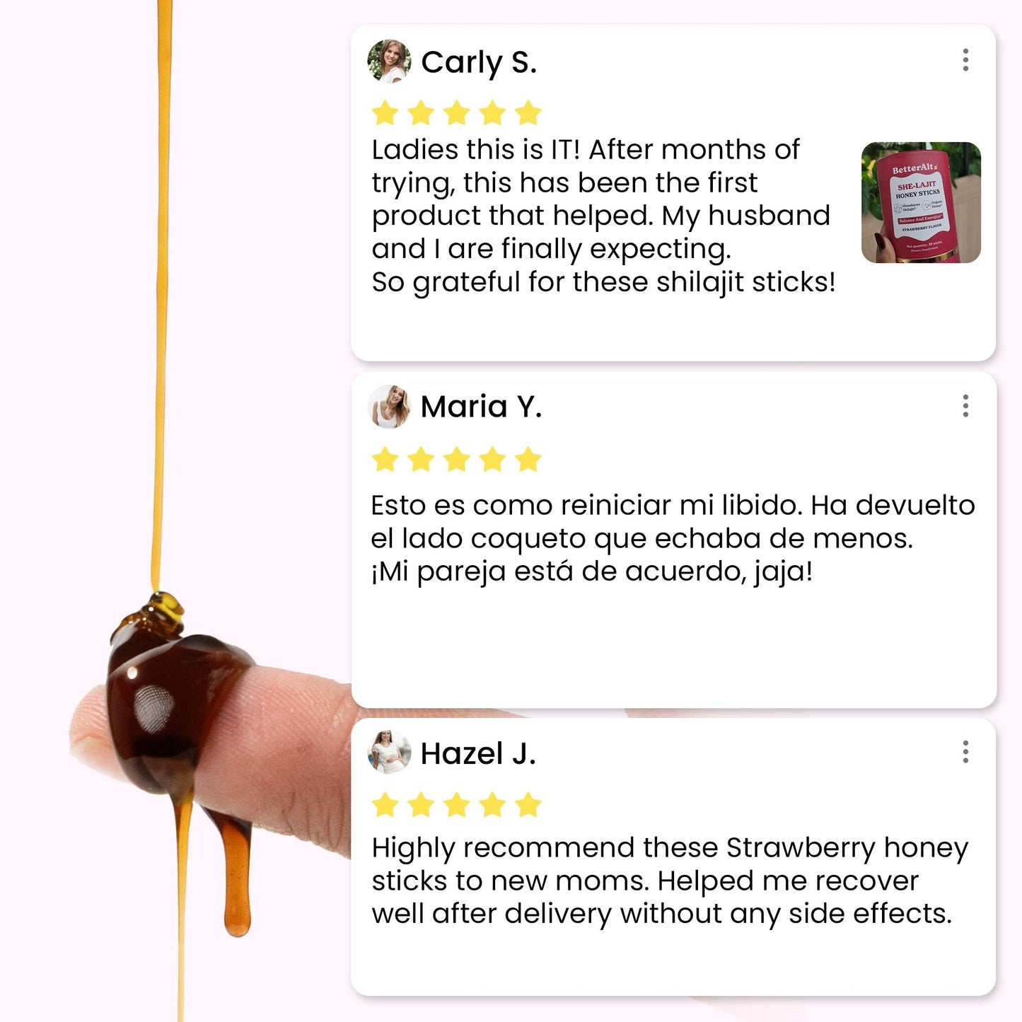 DRIXORA® SHE-Lajit Honey Sticks