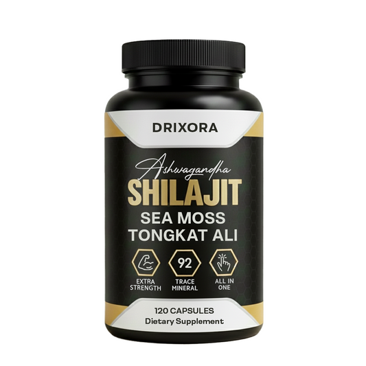 DRIXORA® GOLD+ Shilajit Capsules