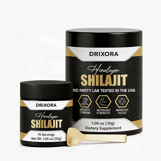DRIXORA® Pure Himalayan Shilajit Resin