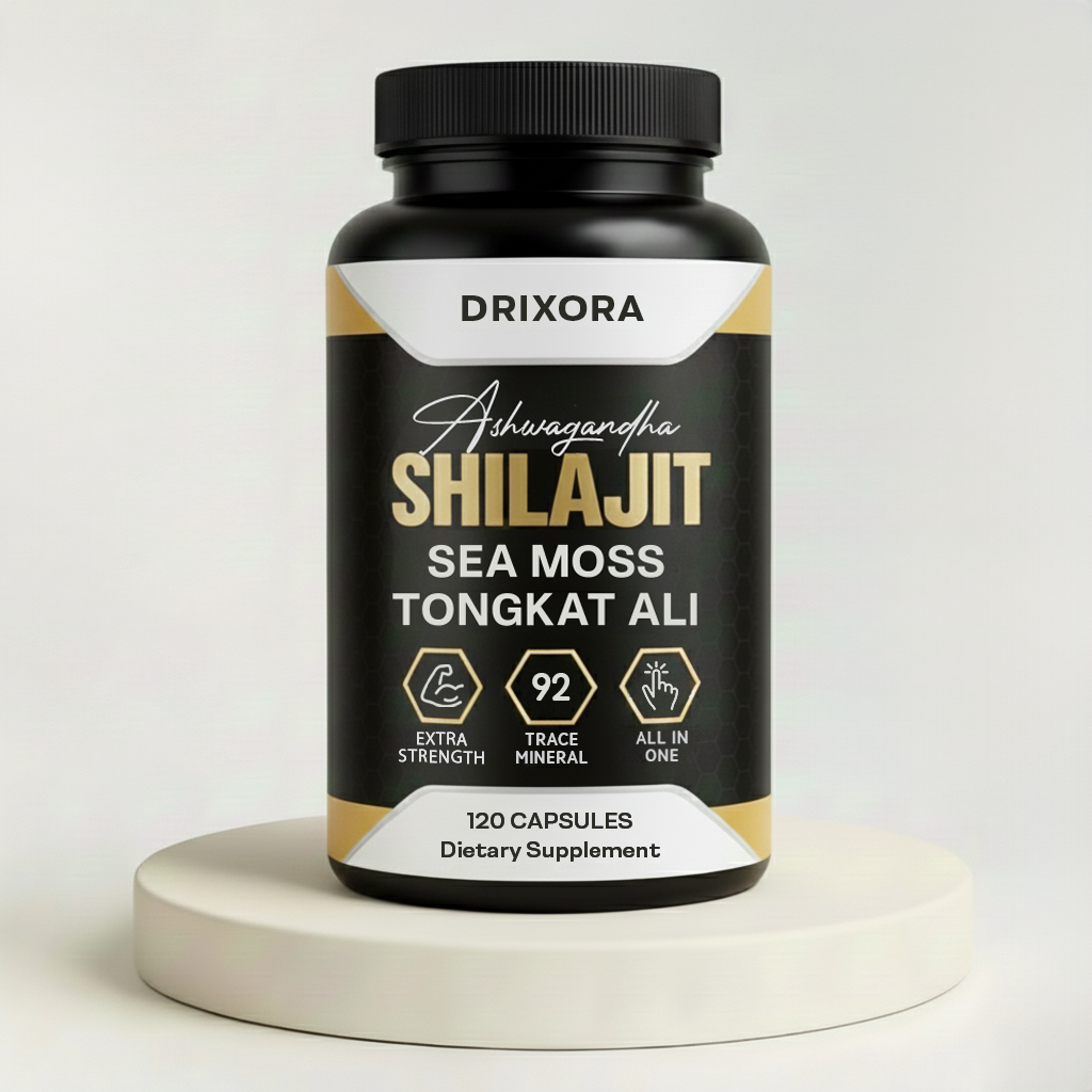DRIXORA® GOLD+ Shilajit Capsules