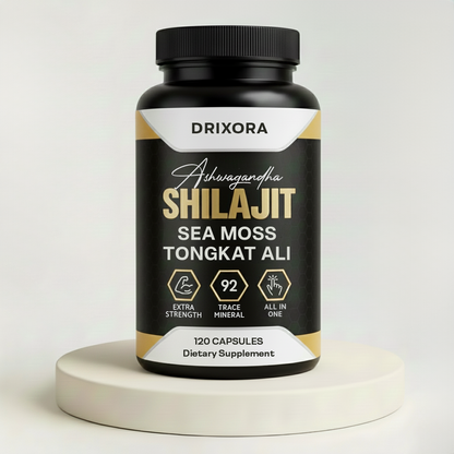 DRIXORA® GOLD+ Shilajit Capsules