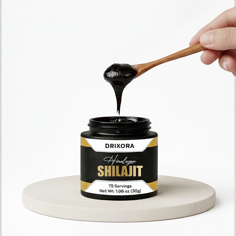 DRIXORA® Pure Himalayan Shilajit Resin