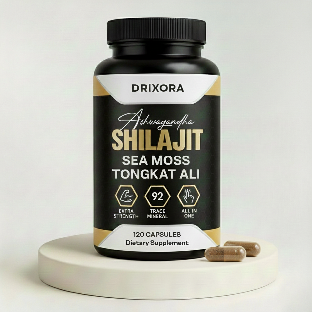 DRIXORA® GOLD+ Shilajit Capsules