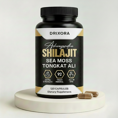 DRIXORA® GOLD+ Shilajit Capsules