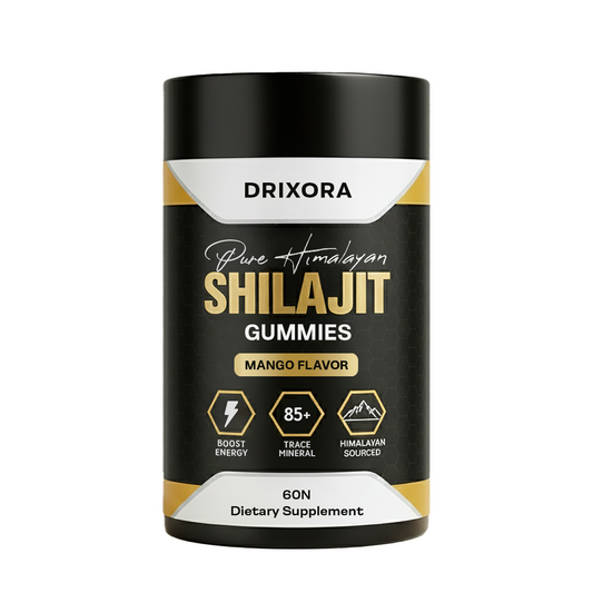 DRIXORA® Pure Himalayan Shilajit Resin Gummies