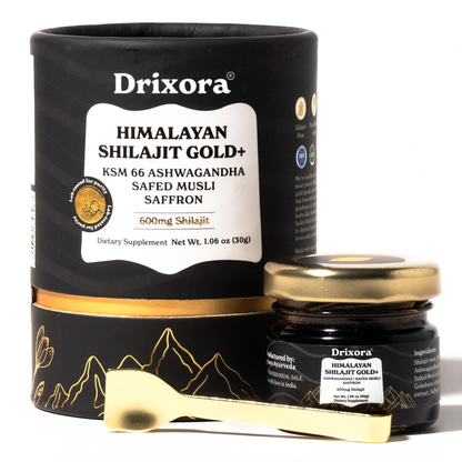 DRIXORA® GOLD+ Himalayan Shilajit Resin