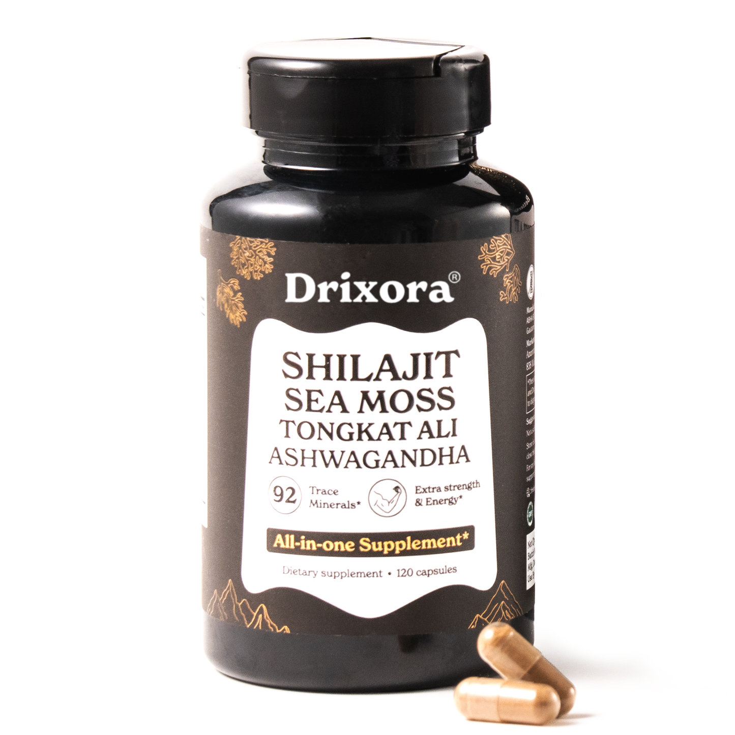 DRIXORA® GOLD+ Shilajit Capsules