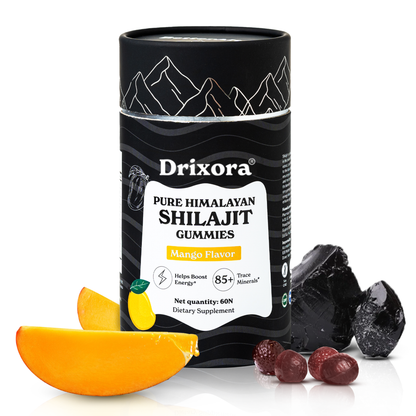 DRIXORA® Pure Shilajit Resin Gummies