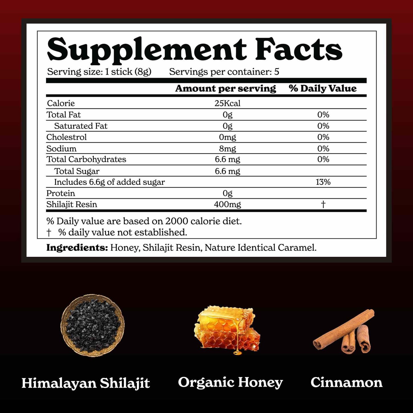 DRIXORA® Himalayan Mineral Honey Sticks