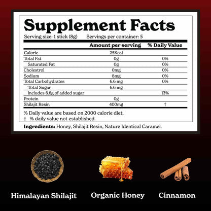 DRIXORA® Himalayan Mineral Honey Sticks