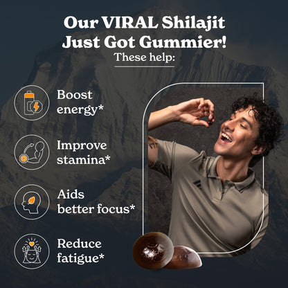 DRIXORA® Pure Shilajit Resin Gummies